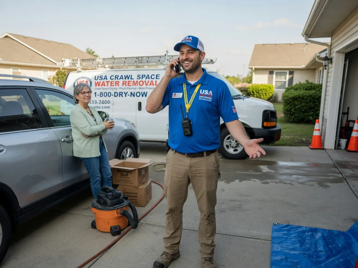 Crawl Space Water Removal Tipton, OK FAQs